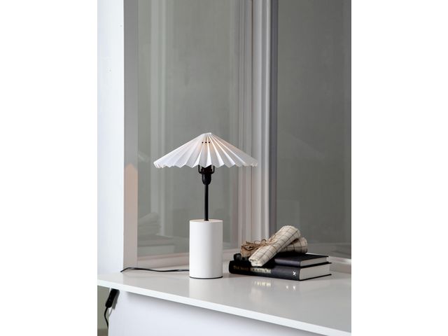 Lampa Stila stjärna/skärm 50x35cm vit